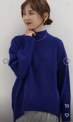 AMERICAN HOLIC アメリカンホリック・モックネックコクーンニット