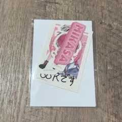 Meteorites めておら ステッカー みかさくん 1枚