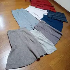 ロングスカートセット 8点セット
