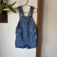 USA製　oshkosh デニムオーバーオール　4T