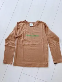130 グルービーカラーズ　ロンT 長袖　ブラウン　淡色のサムネイル