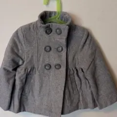 ZARA　グレー ウールコート 3-4歳用