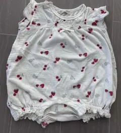 SiShuNon ベビーロンパース　前開き　女の子　70