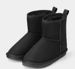 【美品】GU キッズ　ムートンブーツ　18cm