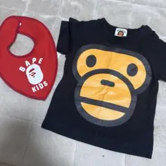 BAPE KIDS Tシャツ 70cm ブラック