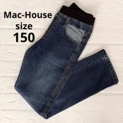【マックハウス】 ジーンズ デニム パンツ 150cm ブルー ネイビー R/H