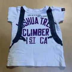 JUNKSTORE ジャンクストアー　半袖Tシャツ リュック模様　90cm