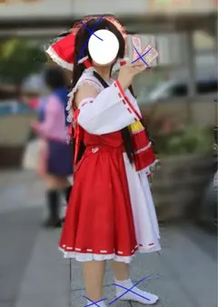 コスプレ東方Project 香霖堂　博麗霊夢　巫女