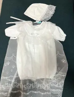 刺繍入りベビードレスセット 50~60cm