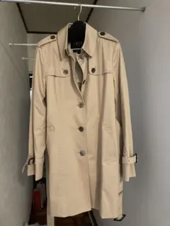 DAKS ベージュ スリムフィット トレンチコート 42