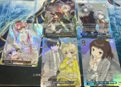 シュタインズゲート 中国語版 黄色 RR・Rまとめ売り ヴァイスシュヴァルツ シュタインズゲート 中国版 黄色 RR R 4枚