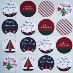 クリスマス⭐6種シンプルシール♥1シート48枚