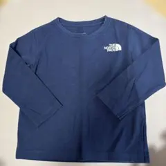 THE NORTH FACE 長袖Tシャツ ネイビー　100㎝