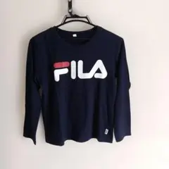 FILA 長袖Tシャツ ネイビー　150