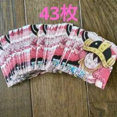 43枚 ONE PIECE ワンピース ナツコミ 2025 ツインステッカー