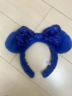 ディズニーカチューシャ［ミニーマウス/ブルー］