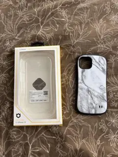 iFace iPhone 13/14用ケース マーブル&ハニカム