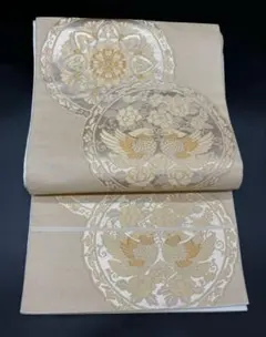 【新品・未使用】袋帯 未使用 西陣織 袋帯 正絹 たつみ工芸 証紙2051番 極美品 未仕立て