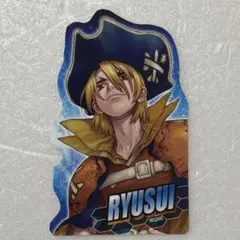 七海龍水 缶バッジ アクリルスタンド ブロマイド ダイカットステッカー 一般予約】Dr.STONE ダイカットステッカー ミニキャラ デニムver