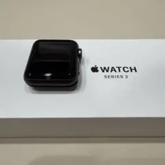 Apple Watch本体 38mm ブラック series3