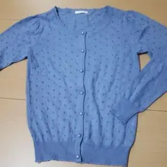 ハニーズ　透かし編みカーディガン