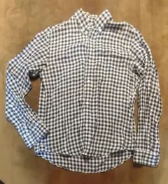 JOURNAL STANDARD relume リネンギンガムチェックシャツ M