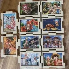 ONE PIECE ミニパズル 150ピース完成品 沖縄　10個セット
