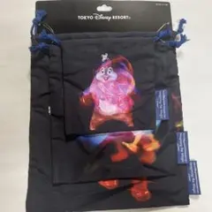 新品 ディズニー イマジニングザマジック 巾着 3個セット