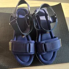 NUOVO ネイビー スポーツサンダル