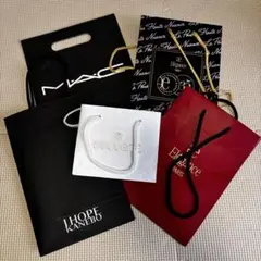 ハイブランド　ショップ袋5枚セット