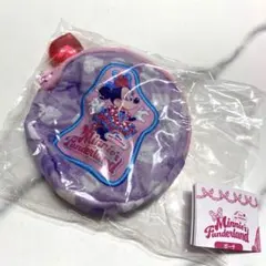 カプセルトイ ディズニー・パルパルーザ ミニーのファンダーランド　ポーチ 紫