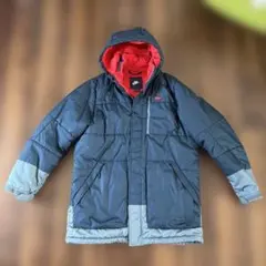 【美品】NIKE ナイキ 中綿 ロングコート XL ベンチコート フード付き