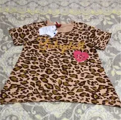 新品☆ベビードール ヒョウ柄Ｔシャツ 140