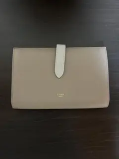 CELINE ラージ ストラップウォレット