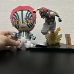 鬼滅の刃　猗窩座　フィギュア　ぬいぐるみ