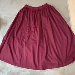 ユニクロ　フレアロングスカート