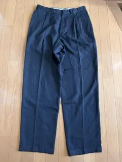 00s SLATESスレイツ ツータックスラックスネイビーW34L29ドッカーズ
