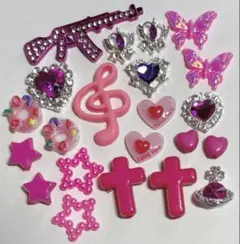 No.583 ネイルパーツ　デコパーツ　まとめ売り　セット