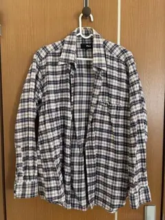 FILA チェック柄 長袖シャツ Lサイズ