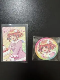 カラフルピーチ のあ ぷぴぱ 缶バッジ トレカ セット