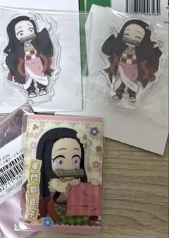 鬼滅の刃 繋がるアクリルスタンド 第一弾 竈門禰豆子 ねずこ　ハンドメイドカード