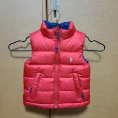 ラルフローレン　リバーシブルダウンベスト　ベビー　12M
