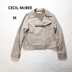 CECIL McBEE ベージュ テーラードジャケット