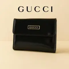 未使用に近い⭐️GUCCI グッチ　ブラック 二つ折り財布 グッチ 日本限定 ダブルG 二つ折り財布 ブラック レザー | GUCCI® JP
