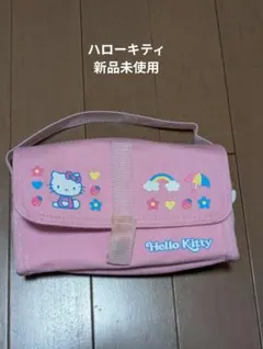 ハローキティ ポーチ マルチケース ピンク サンリオ 平成レトロ