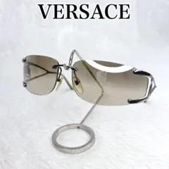 BVLGARI ブルガリ シールドサングラス リムレス パープル Y2K 希少