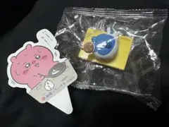 松屋×ちいかわ　ハチワレ　オリジナルフィギュア（ピック付き）