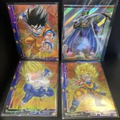 ドラゴンボール カードコレクション エンスカイ カードダス 4枚まとめ売り
