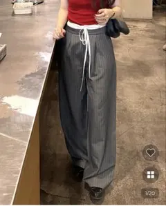 nugu ワイドパンツ