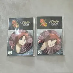 銀魂 限定 描き下ろし グリッター 缶バッジ 神威